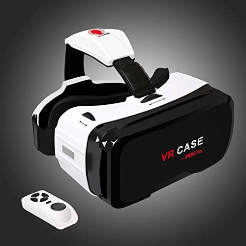 Wewoo VR Headphones for iPhone, Samsung, Huawei, Xiaomi, 4.7 Inches - 6 Android iOS Smartphone Virtual Reality Glasses 3D Bluetooth Remote Control