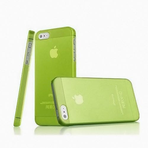 New Feather Protective Case for Iphone 5, Iphone 5 S Ultra-slim, Light Weight, Color Luminous Lemon