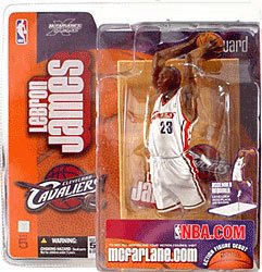 McFarlane Toys NBA 3 Inch Sports Picks Series 4 Mini Figure LeBron James 2 (Cleveland Cavaliers) by McFarlane's Sportspicks