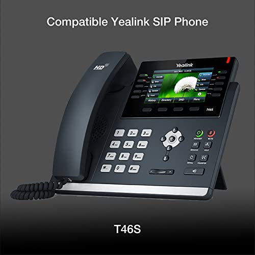 Global Teck Bundle of Yealink DECT Wireless Repeater RT30, for W52P, W56P, W56H, W60P DECT Phones, W60B DECT Base, Includes Microfiber Cloth