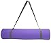 Wacces TPE Anti-tear Non-Slip Reversible Yoga Mat for Pilates Workout Fitness with Carrying Strap