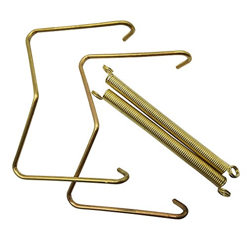 Xinlinke Lot10 Small Size Invisible Wall Plate Hanger Decorative Dish Display Holder W Shape (6 Inches)