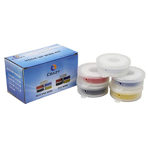 Electrical wire kit hook up wires 30 gauge/AWG tinned copper PVC 300V stranded electric wire cable CBAZY - Thumbnail 6