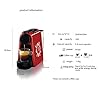 Kaffee-Kapsel-Maschine, Mini Home Office Noten-automatische Espresso Energiespar Special Edition Kaffeemaschinen 1200 W… – Bild 3