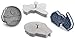 Star Wars Press-and-Stamp Cookie Cutters Set of 4: Death Star, Millennium Falcon, Vader's Tie Fighter, X-Wing Fighter