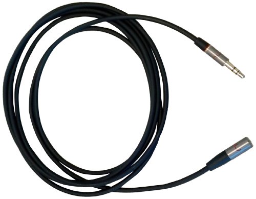 NuForce Transient Cable - High performance 3.5mm stereo cable (2m) - Black