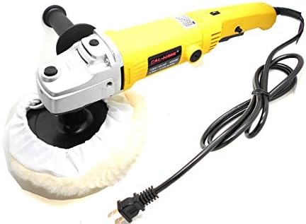 7" VARIABLE 6-SPEED ELECTRIC CAR POLISHER/BUFFER &amp; SANDER w/ BONNET PAD