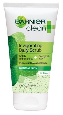 Garnier clean scrub daily invigorating 5oz tube (2 pack)