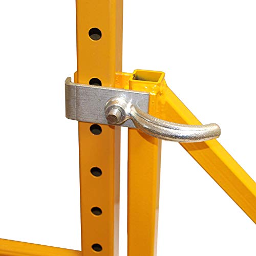 CBMScaffold Multipurpose Maxi Square Baker Style Scaffold Tower with Improved Clamp on 18" Outrigger Package - 12ft, 1,000-Lb. Capacity, Model# 2MFS18O - Thumbnail 7