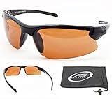 Blue Blocker HD Sunglasses with High Definition lenses for golf, driving and cycling