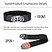 GRACE KARIN Women Vintage Wide Elastic Stretch Waist Belt, Black (CL0413-1), X-Large