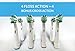 Toothbrush Replacement Heads Refill for Oral-B Electric Toothbrush, 4 Floss Action, 4 cross action, 8 Count