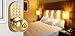 MiLocks DKK-02P Electronic Touchpad Entry Keyless Door Lock, Polished Brass