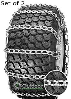 2 Link Spacing TIRE CHAINS ( 23x8.5x12 ) for HUSQVARNA / AYP / MTD / ARNOLD / MURRAY TRACTOR SNOW CHAIN
