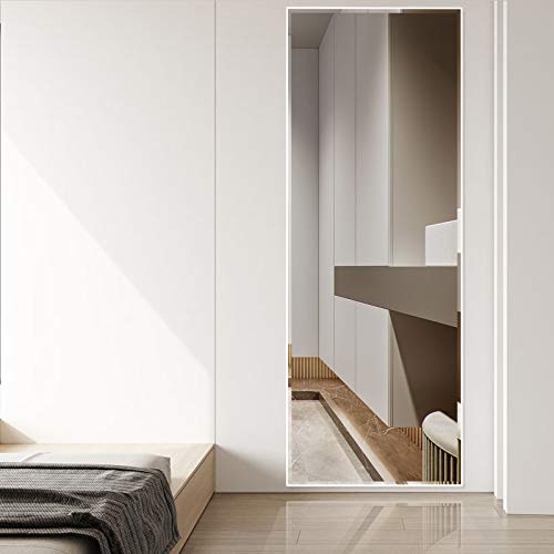 BEAUTYPEAK Full Length Mirror 20" x 60" Standing Hanging or Leaning