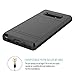 Galaxy Note 8 Case, Elegant Choise Hard Rubber Hybrid Bumper Armor Shockproof Protective Case Cover [Not Wallet] with Credit Card Slots Holder for Samsung Galaxy Note 8/SM-N950F / SM-N950U(Black)