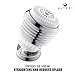 Aerator for Kitchen, Bathroom Faucet, 2 Function Swivel Sprayer, Water Saving Flow 1.5 GMP, Polished Chrome, White