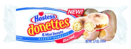 1 Hostess+Donettes+Donuts+Glazed+Ounce