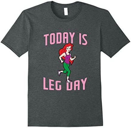 Men's Today Is Leg Day Shirt Medium Dark Heather