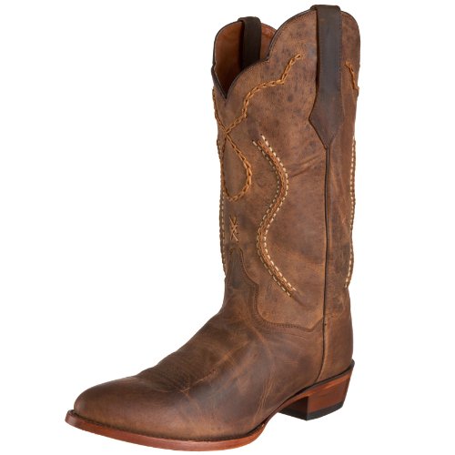 Dan Post Men's Albany Western Boot,Tan,7D