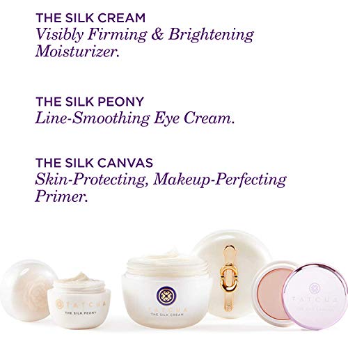 Tatcha Silk Treasures Set: Hydrating and Smoothing 3 Piece Set Including The Silk Peony, The Silk Cream, and The Silk Canvas 6 Tatcha Silk Treasures Set: Hydrating and Smoothing 3 Piece Set Including The Silk Peony, The Silk Cream, and The Silk Canvas