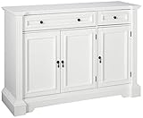 Kings Brand Furniture White Finish Wood Buffet