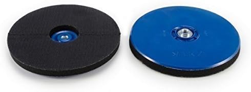 Touch Fastener Grinding 225 | Support Plate for Velcro Sandpaper Without Holes| Ø 225 mm | for Long-Neck Sander, Build and Grinding Giraffe