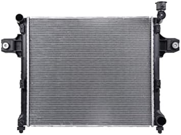 Amazon Com Radiator For 2010 Jeep Grand Cherokee 5 7l Automotive