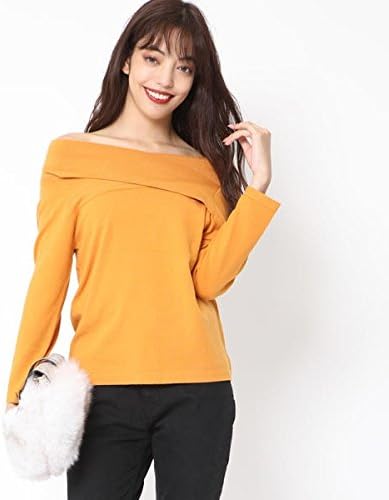 Amazon ビッキー Vicky Voi17冬 前後2wayオフショルニット イエロー M 2 セーター 通販