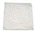 Hupplle Canvas Cotton Embroidery Throw Covers Christmas Snow Square Throw Pillow Covers White by Beauty House