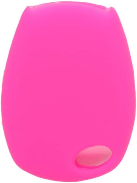 BROVACS Silicone Cover Protector Case Holder Skin Jacket Compatible with RENAULT DACIA 2 Button Remote Key Fob CV4350 Rose - Image 3