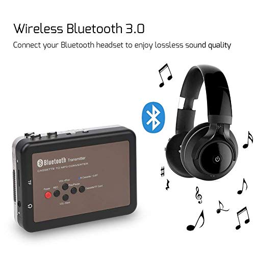 2 DIGITNOW+Bluetooth+Cassette+Personal+Converter