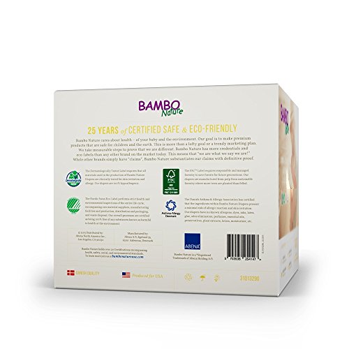 Bambo Nature Baby Diapers Classic, Size 2, 60 Count (2 Packs of 30) - Thumbnail 4