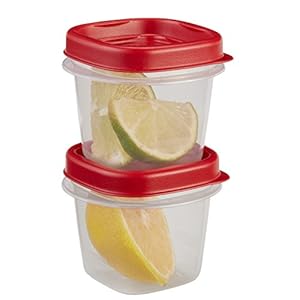 amazon.com: rubbermaid easy find lid food storage set, 1/2