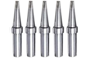 ShineNow Quality Replacement soldering tips for WELLER WESD51 WES51 WE1010NA PES50 PES51 Chisel Tips ETB 5pcs Pack