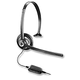 Plantronics M214C Headset - Wired Connectivity - Over-the-head