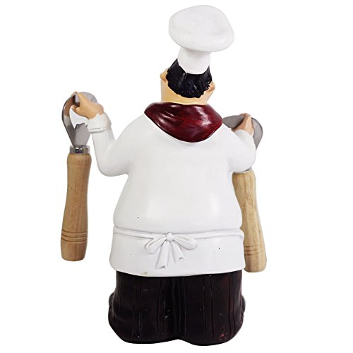 Kiaotime 98917pj Italian Chef Figurines Kitchen Decor With