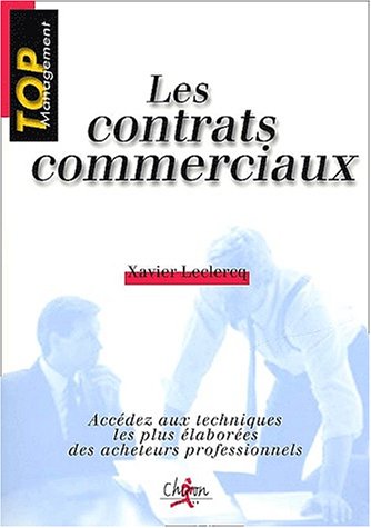 Les  contrats commerciaux