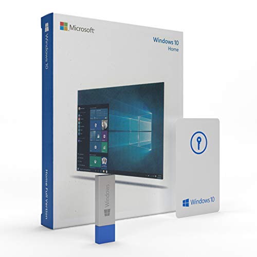 Windows 10 Home 64 bit / 32 bit | USB Flash Drive | English | FPP | Windows 10 OS Home 32 bit / 64 bit