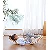 Montessori-Wooden-Wobble-Board-for-Kids-Toys-Balance-Curvy-Board-Seesaw-Rocker-Swing-Board-Toddlers-Natural Montessori Wooden Wobble Board for Kids Toys Balance Curvy Board, Seesaw Rocker Swing Board Toddlers (Natural)