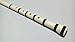 Shakuhachi Japanese Flute 1.8 in D Hand Made PVC Flute