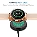 Tensea [2Pack] Compatible with Samsung Galaxy Watch Active 2 Screen Protector Case 40mm, Bumper Full Around Cover for Samsung Galaxy Watch Active2 40 (Rose Gold, 40mm)