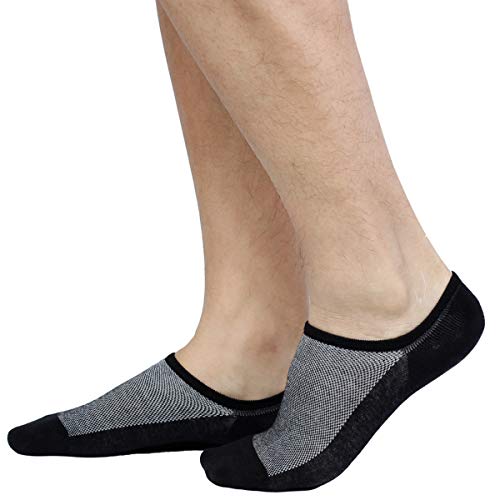 image for Jormatt 8 Pairs Men's No Show Socks Sneaker Shoes Mesh Knit Low Cut So