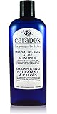 Aloe Vera Moisturizing Shampoo for Dry Hair, Dry Scalp, Carapex Moisturizing Aloe Shampoo, Fragrance Free, Safe for Color Treated Hair, Damaged Hair, Thinning Hair, Reduces Flakes, Adds Volume and Shine to Your Hair, Paraben Free, 8 oz