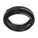 Fotodiox 77mm Macro Reverse Ring Filter Kit Compatible with 77mm Filter Thread Lenses to Nikon F-Mount Cameras - with UV Filter, Mechanical Aperture Control Adapter, and Cap