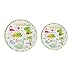 EXIJA Dinosaur Party Supplies Set, 12 9inch Dinner Plates+12 7inch Dessert Plates+12 Napkins, Dinosaur Party Plates and Napkins For Birthday Boys Girls,Serves 12