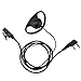 abcGOODefg Advanced D Shape Police Earpiece Headset PTT Mic for 2-pin Kenwood Nexedge Hytera Puxing Wouxun Radio UV-82HP BF-F8HP UV-82 UV-5R UV5RA BF-888S UV-5R UV-5R5 H-777 BF-F9 GT-3TP BF-F9