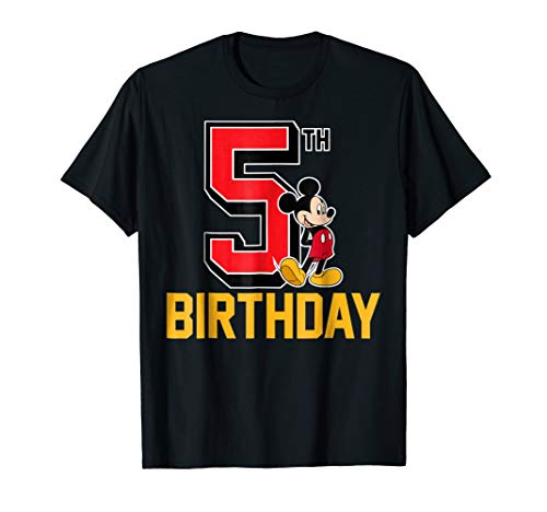 DisneyMickey Mouse My 5th Birthday T-Shirt