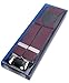 SUSPENDER BOXED CLIP, Burgundy
