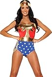 3WISHES 'American Hero Costume' Sexy Superhero Costume Woman